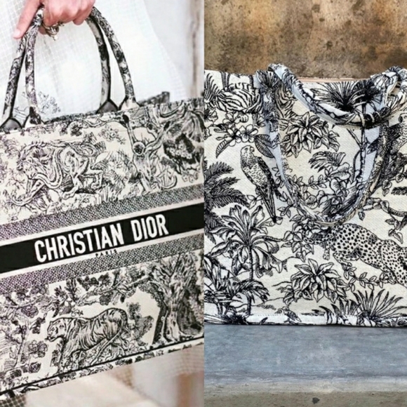 H&M Jacquard Tote Blogger's favorite - Picture 3 of 7